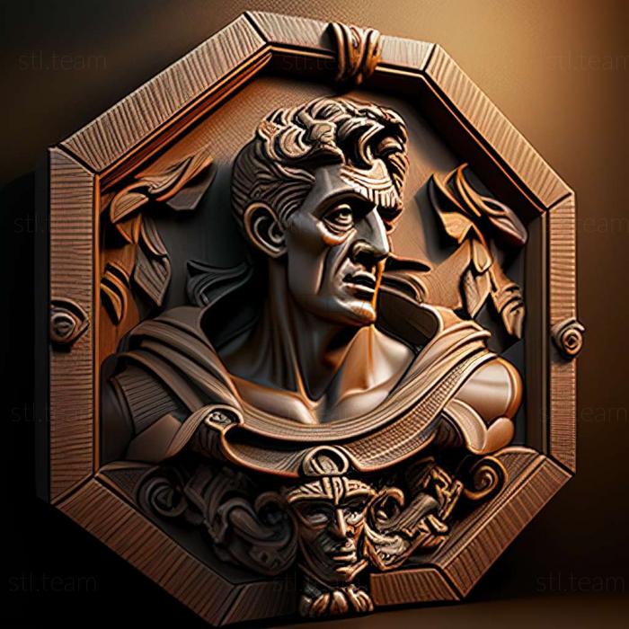 3D model Caesar 3 game (STL)